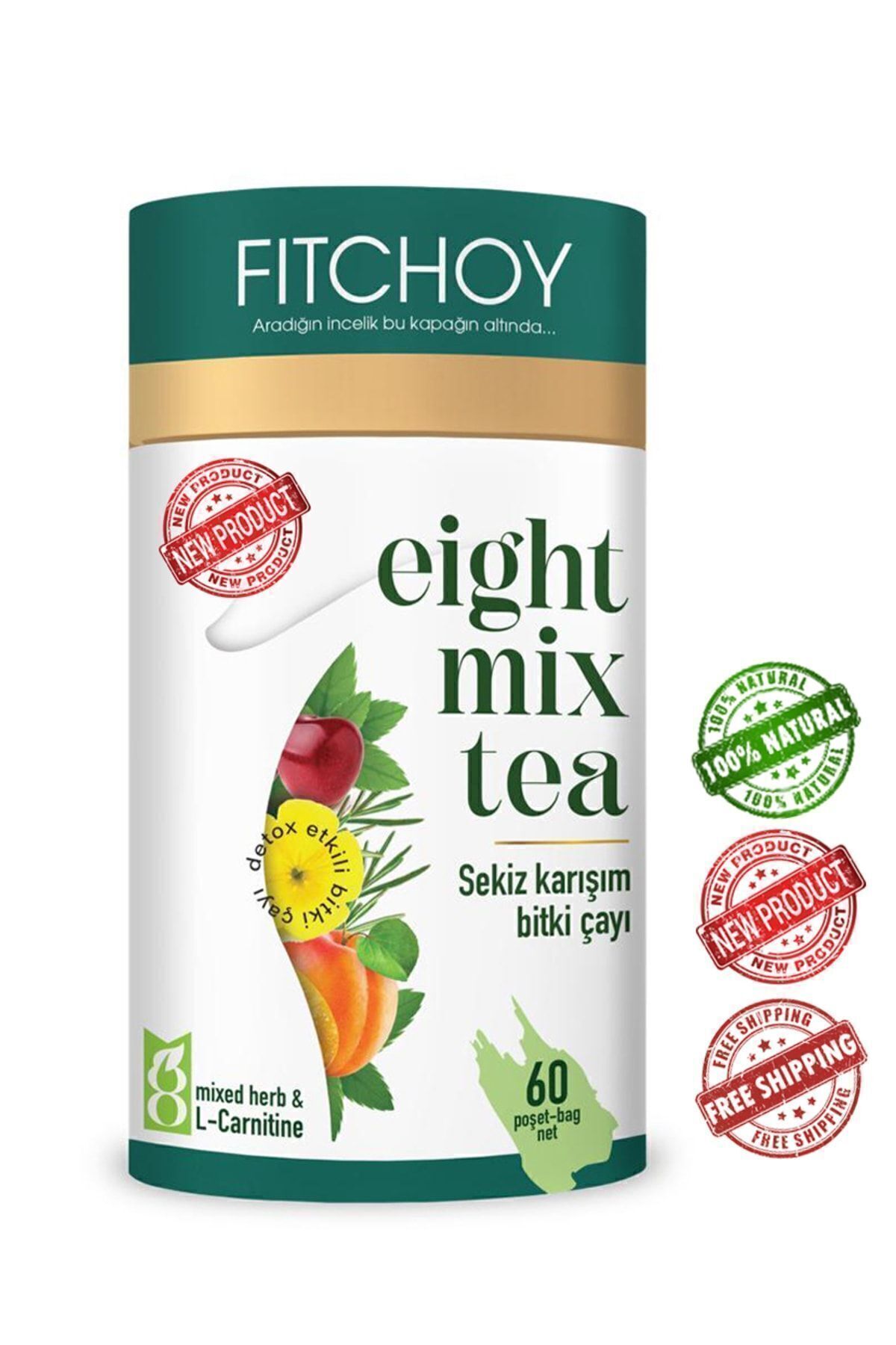 Fitchoy-8 Mix Supporting and Detox Effective Eight Mix Form Tea 2