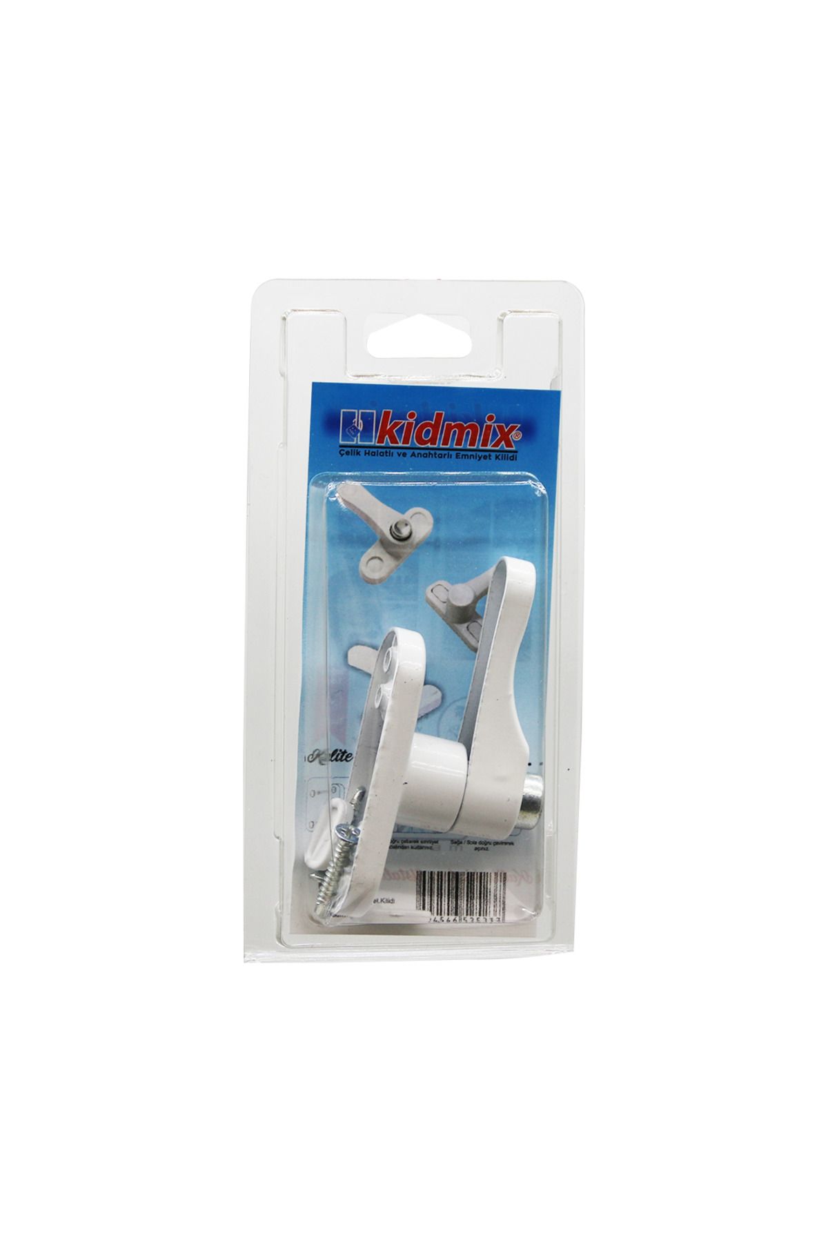İklimStore BEYAZ PİMLİ VAKUMLU EMNİYET KİLİT (5131)