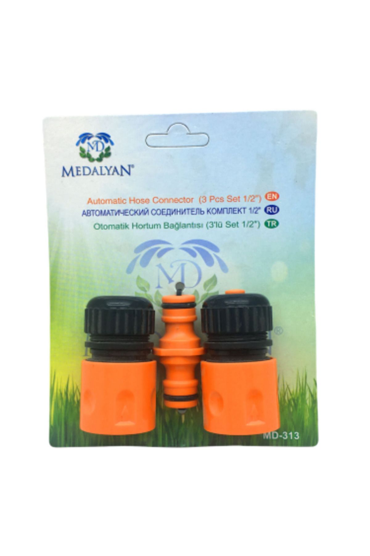 İklimStore 3 PARÇA 1/2 OTOMATİK HORTUM EKİ BAĞLANTISI (5131)