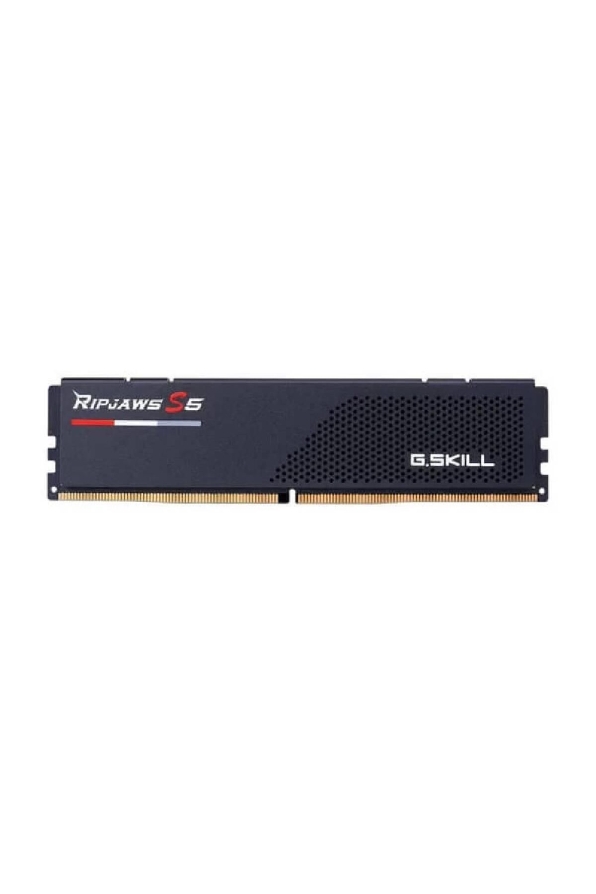 G Skill-Gskill Ripjaws S5 16Gb 6000Mhz Cl36 Ddr5 Black Single Kit Ram - F5-6000J3648D16Gx1-Rs5K 1