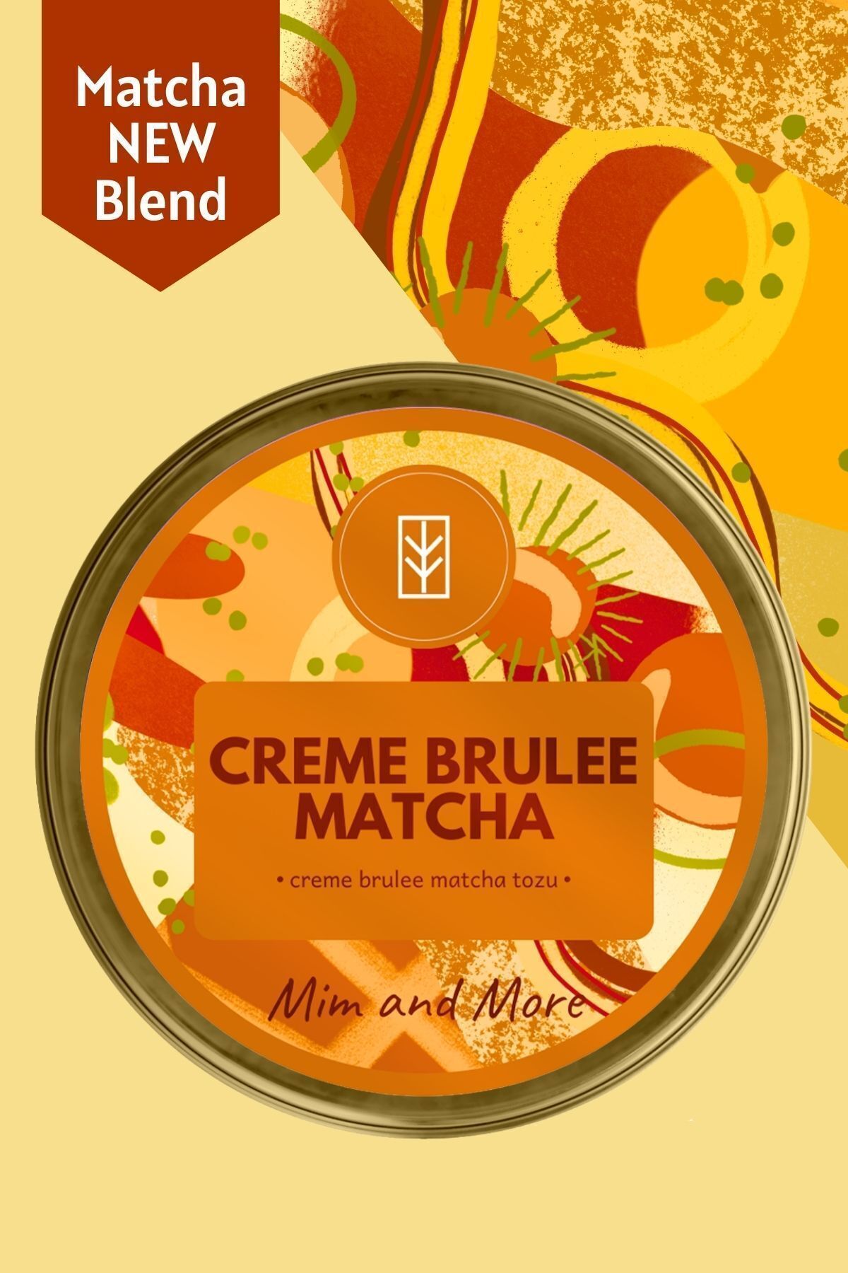 Creme Brûlée Aromalı Matcha 25 Gr