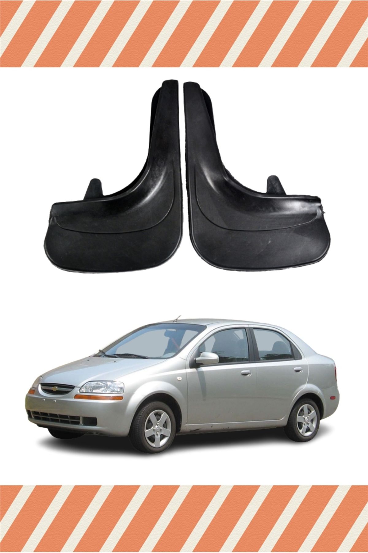 Alpax Chevrolet Kalos Sd 2’li tozluk çamurluk paçalık pratik set