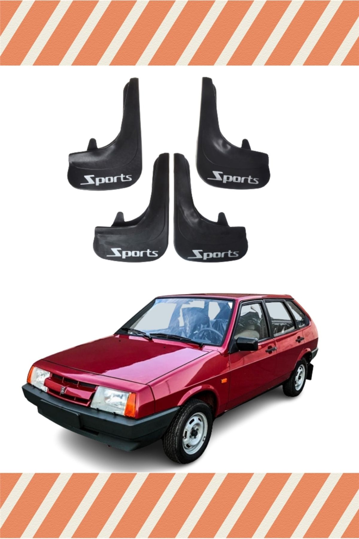 Alpax Lada Samara tüm kasalar sports yazılı 4’lü tozluk çamurluk paçalık