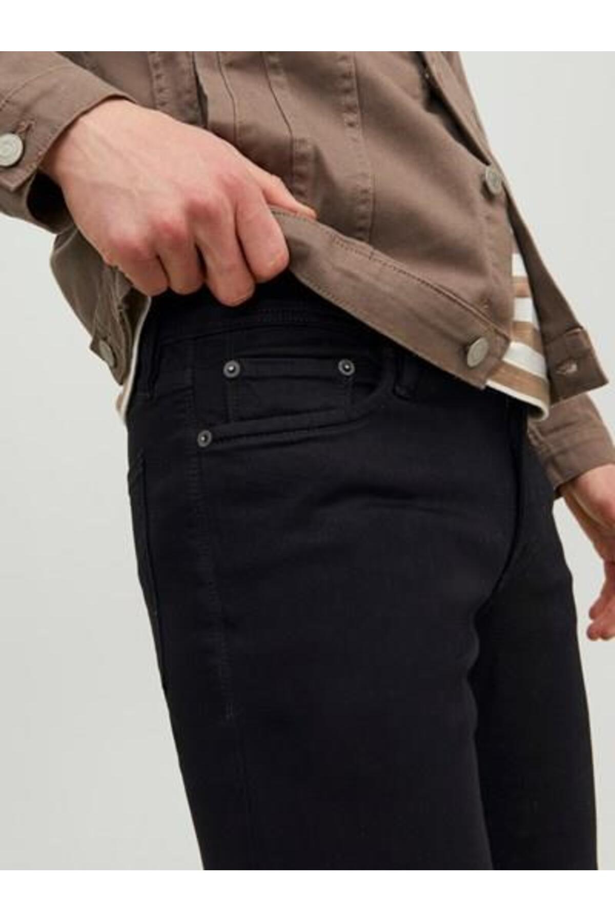 شلوار جین مردانه راسته فاق نرمال | جک اند جونز Jack & Jones 12113450 - تصویر 2