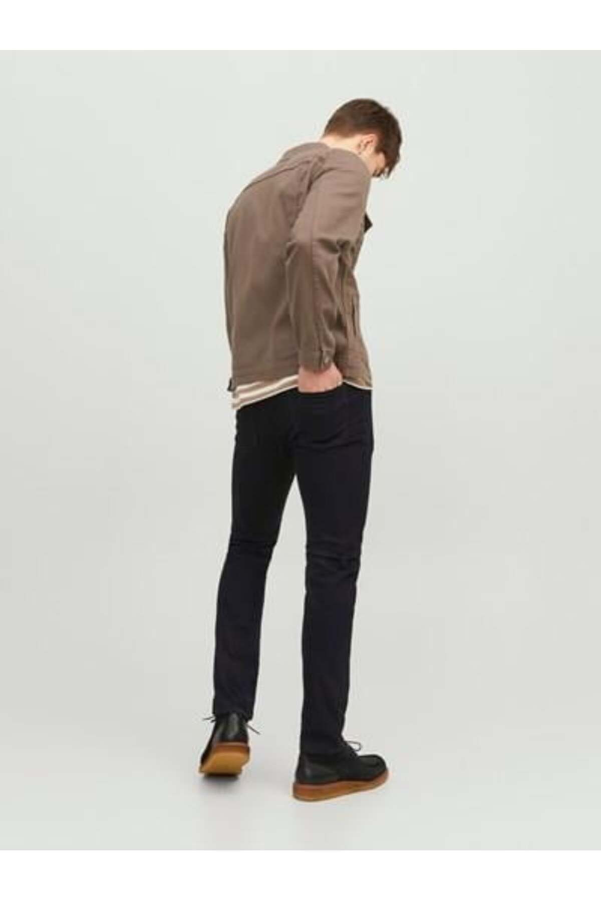 شلوار جین مردانه راسته فاق نرمال | جک اند جونز Jack & Jones 12113450 - تصویر 7