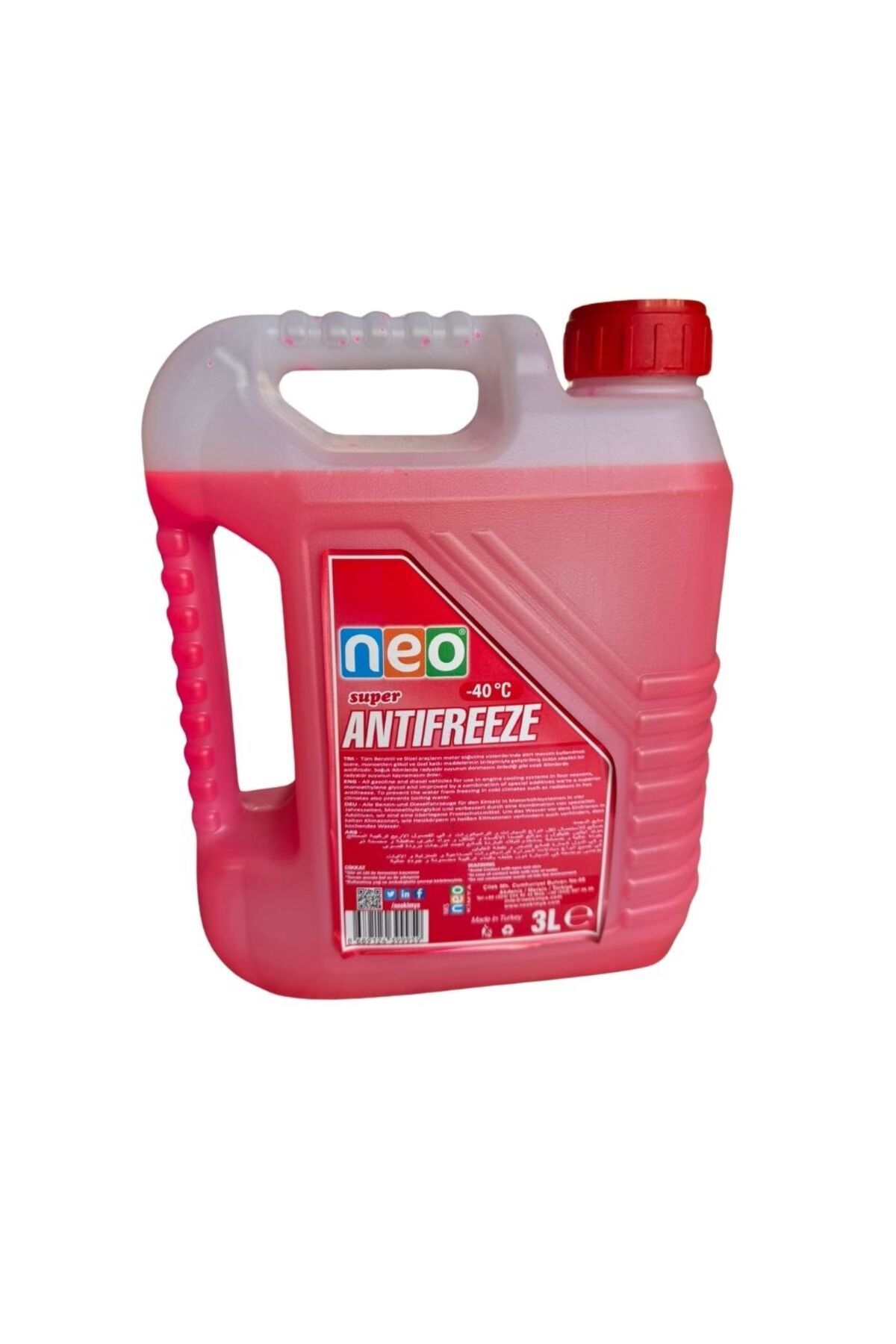 NEO Organik Antifriz -40 3 Kg