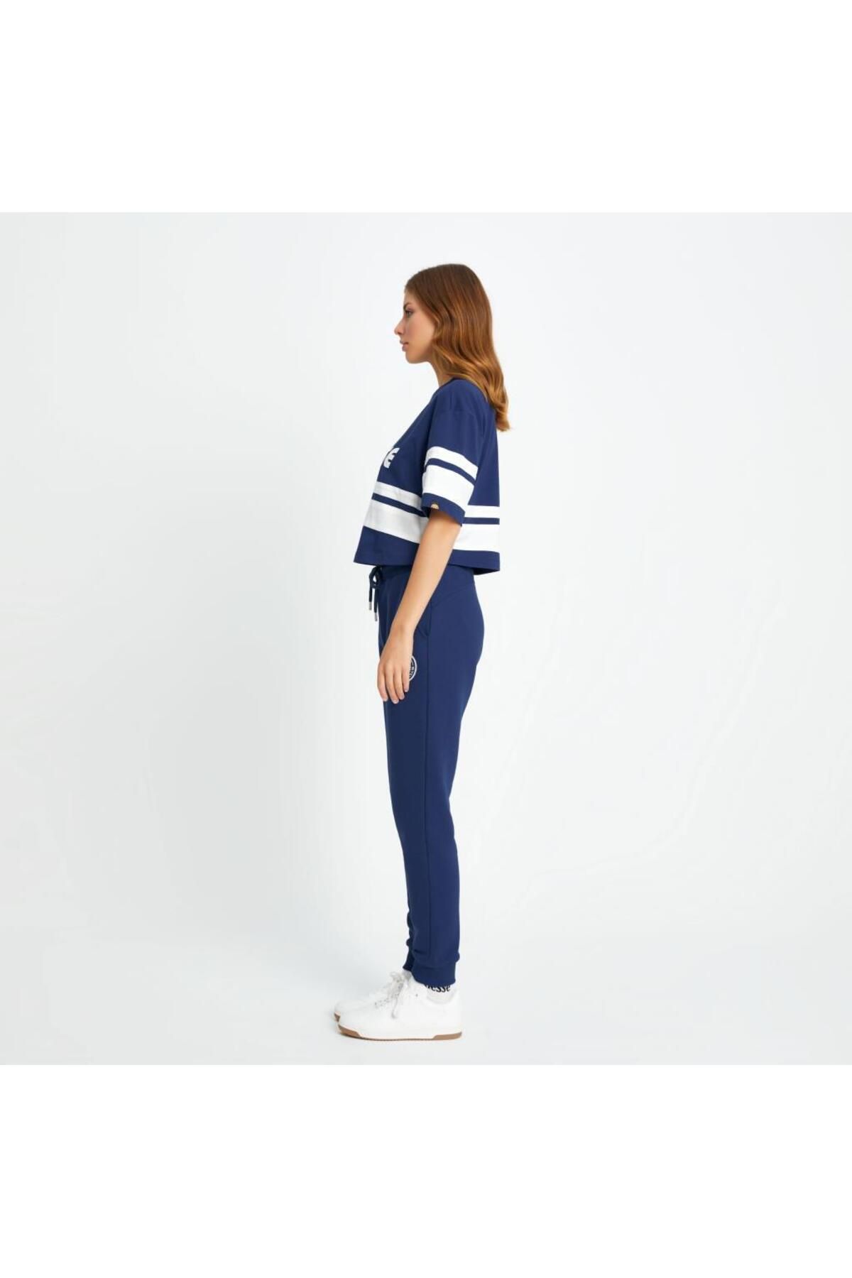 Ellesse-Tricou de damă bleumarin - Model Ef137 4