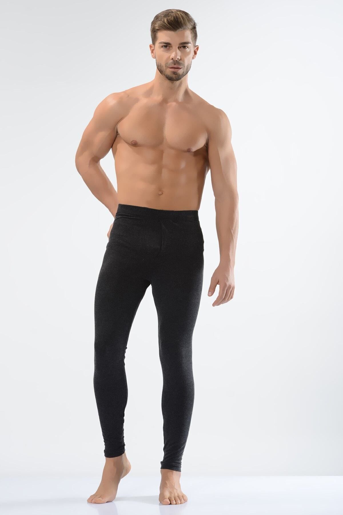 Belifanti Collection Unisex Termal Kışlık Tayt Siyah