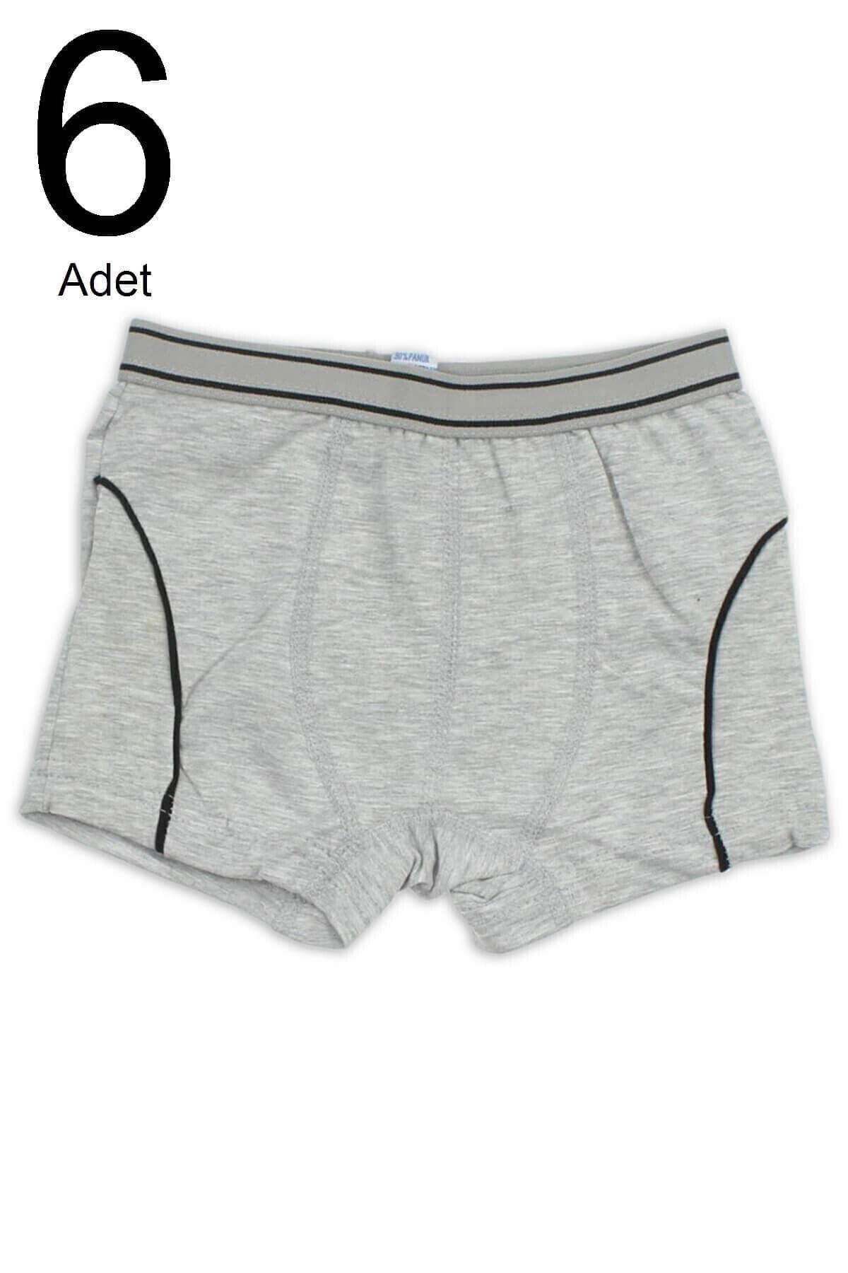 Tutku-Boxer din Lycra pentru băiat, gri, pachet de 6 ELF568TUT01336 2