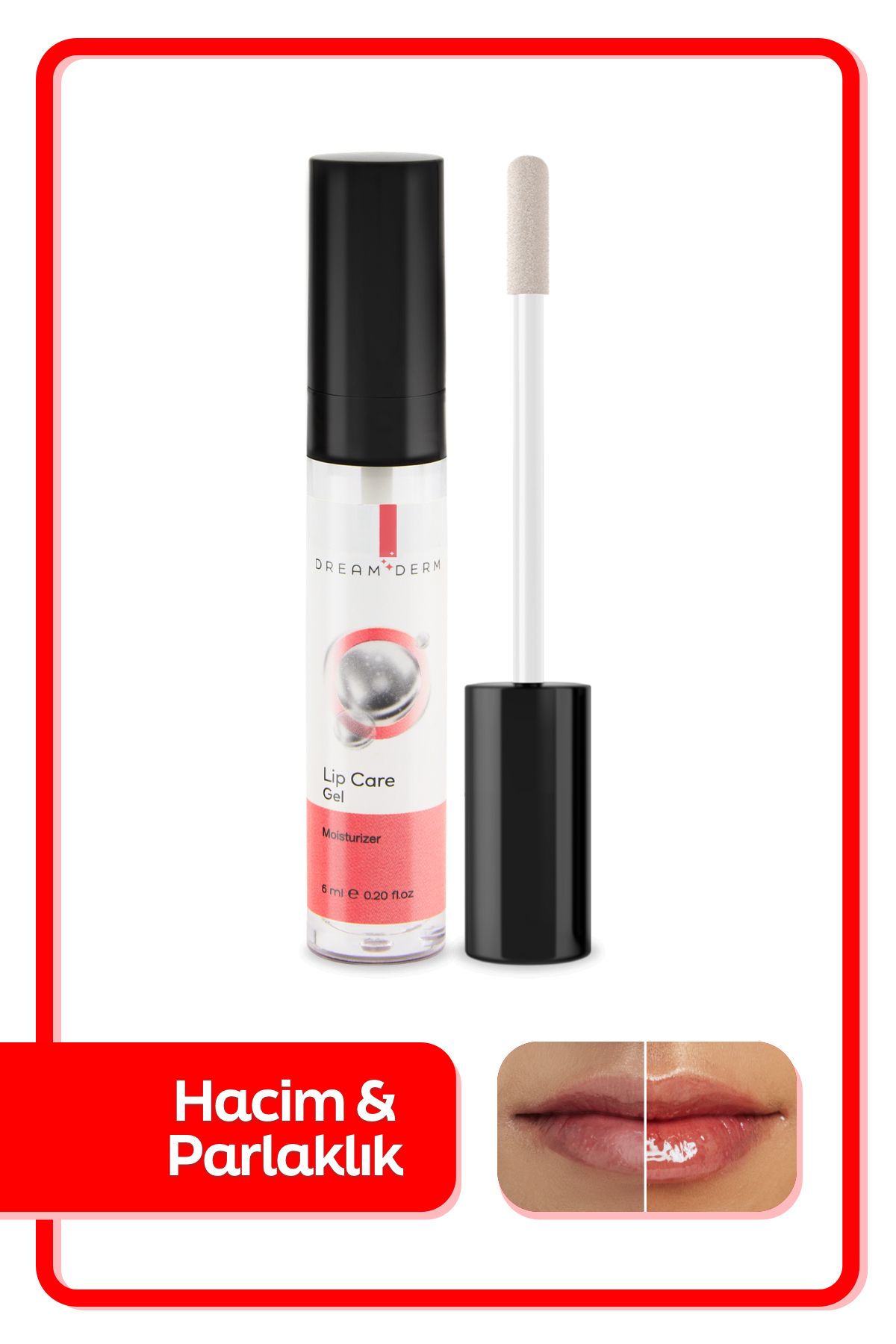 Dream Derm Dudak Dolgunlaştırıcı Etkili Parlatıcı Ve Koruyucu Lip Gloss 6 ml