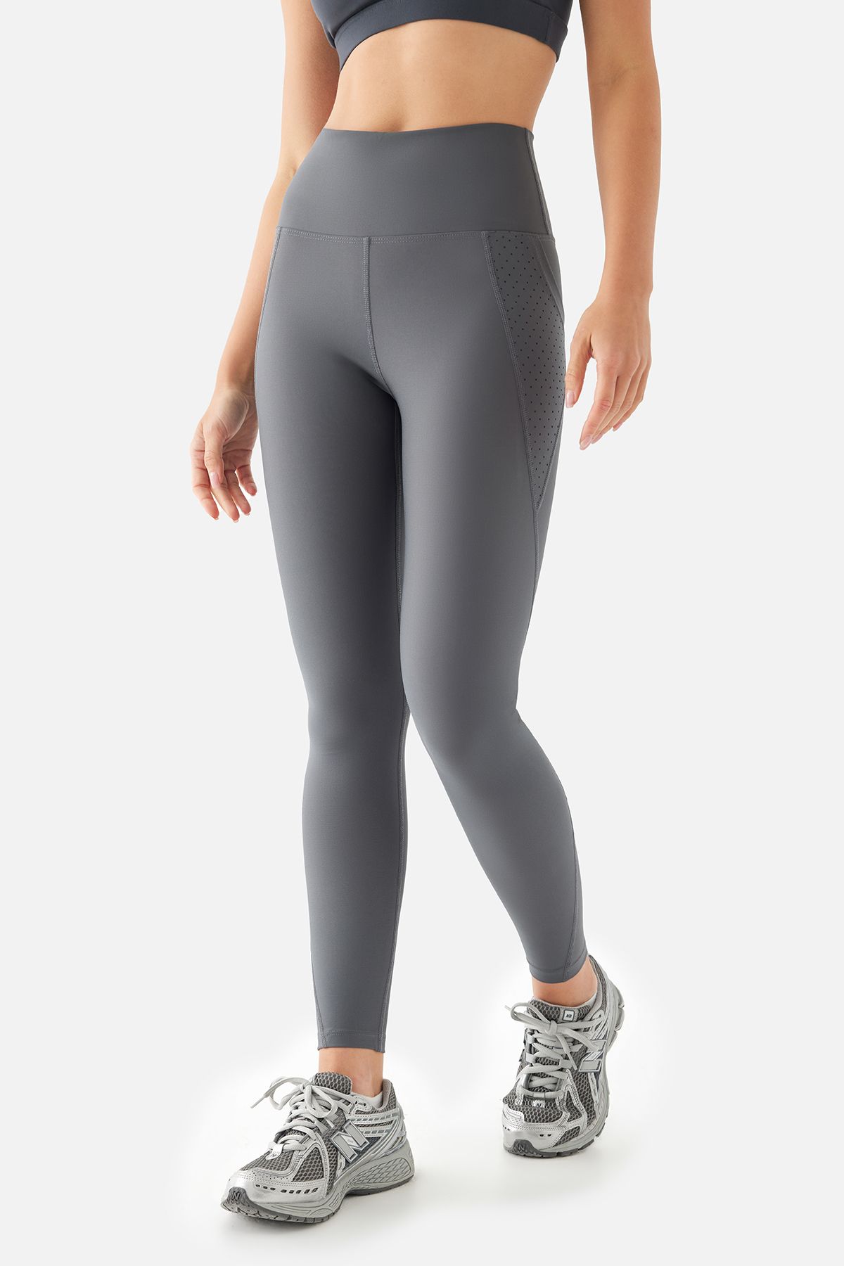 Superstacy-Peggy High Waist Mesh Pocket Smoked Sports Leggings 3