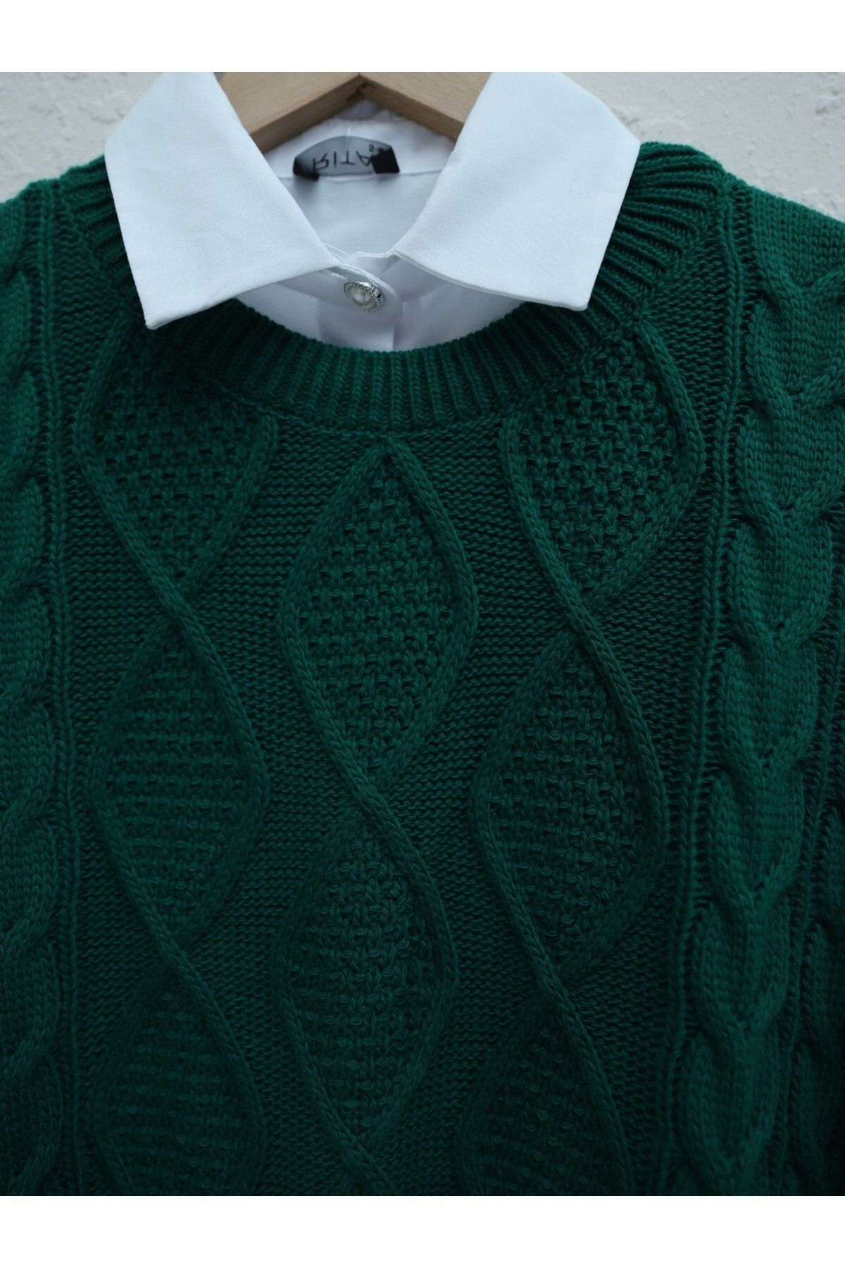 Modamorfo-Winter Casual Sweater - Honeycomb Pattern 3