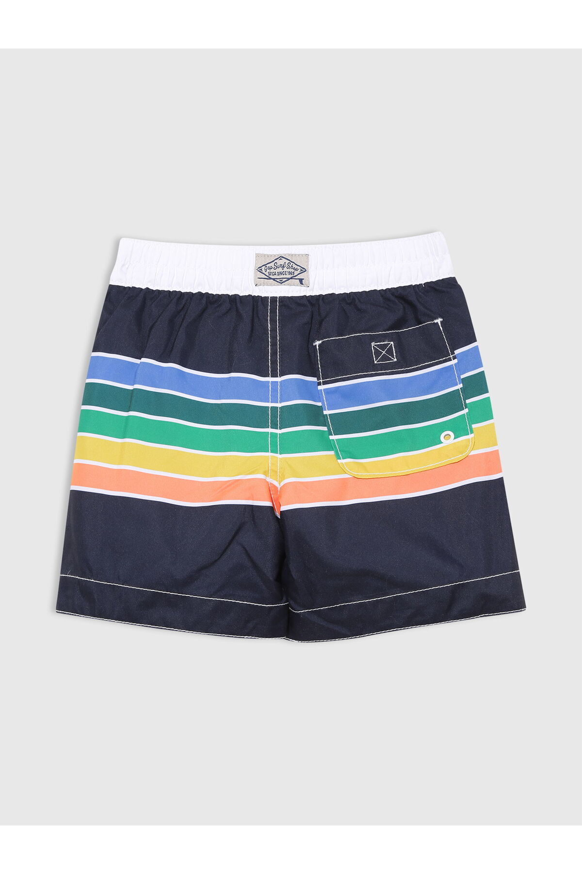 GAP Erkek Bebek Çok Renkli Colorblock Bağcıklı Mayo fotoğrafı 2 (önizleme)