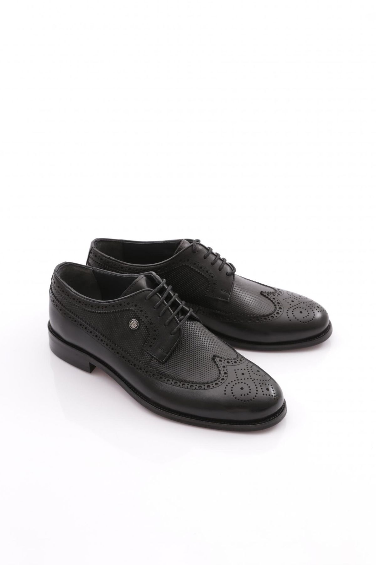 DGN-1074 Pantofi Oxford clasici cu șireturi pentru bărbați 2