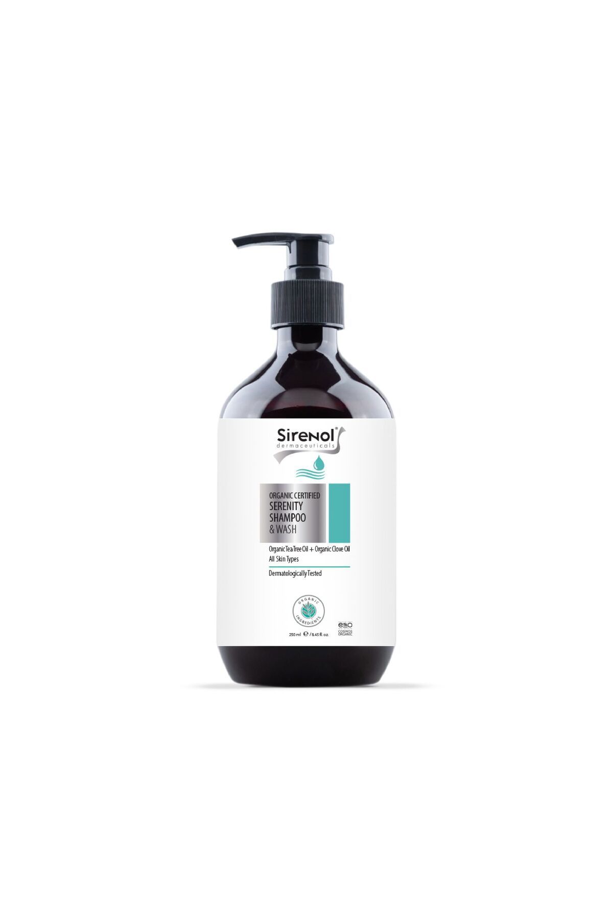 Sirenol-Organic Serenity Hair and Body Shampoo 2