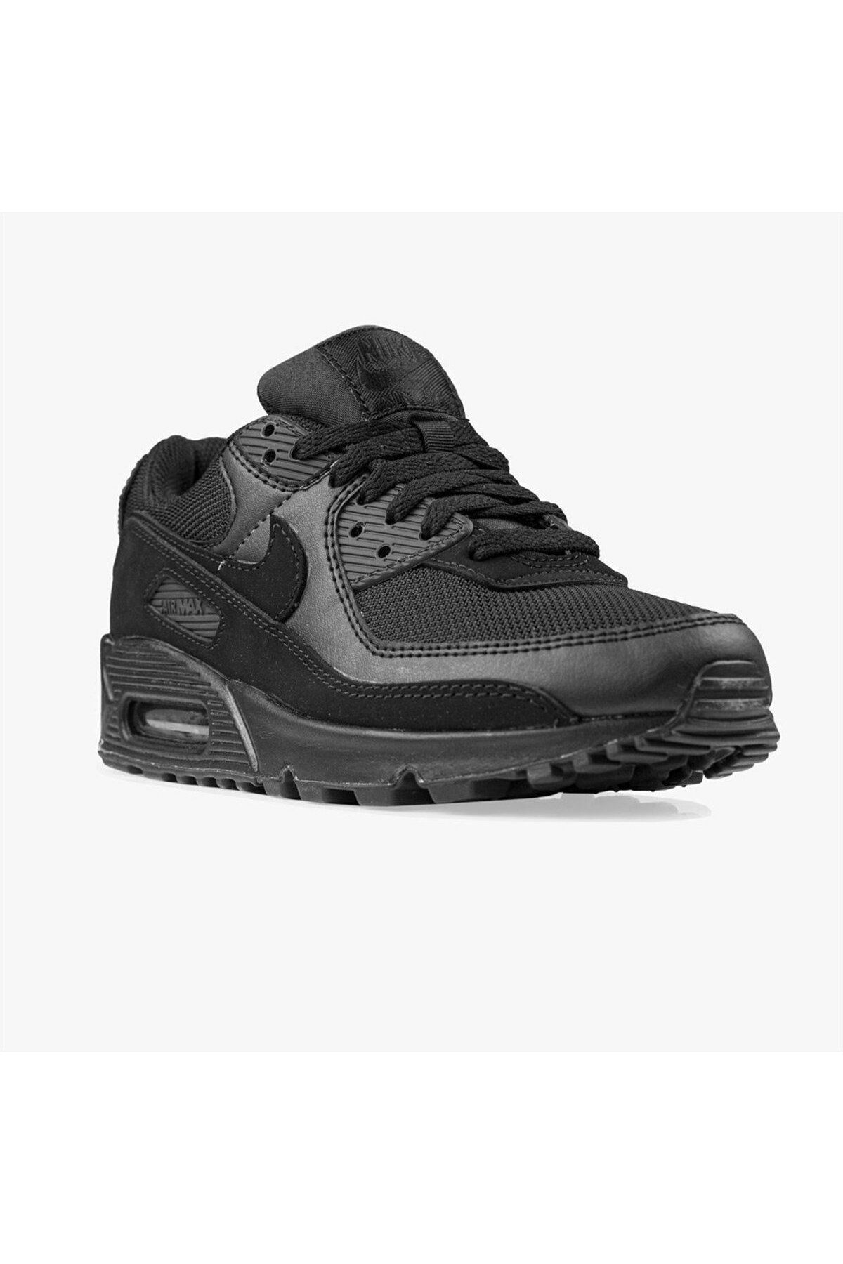 Nike-W Air Max 90 Men's Black Sports Shoes Cq2560-002 2