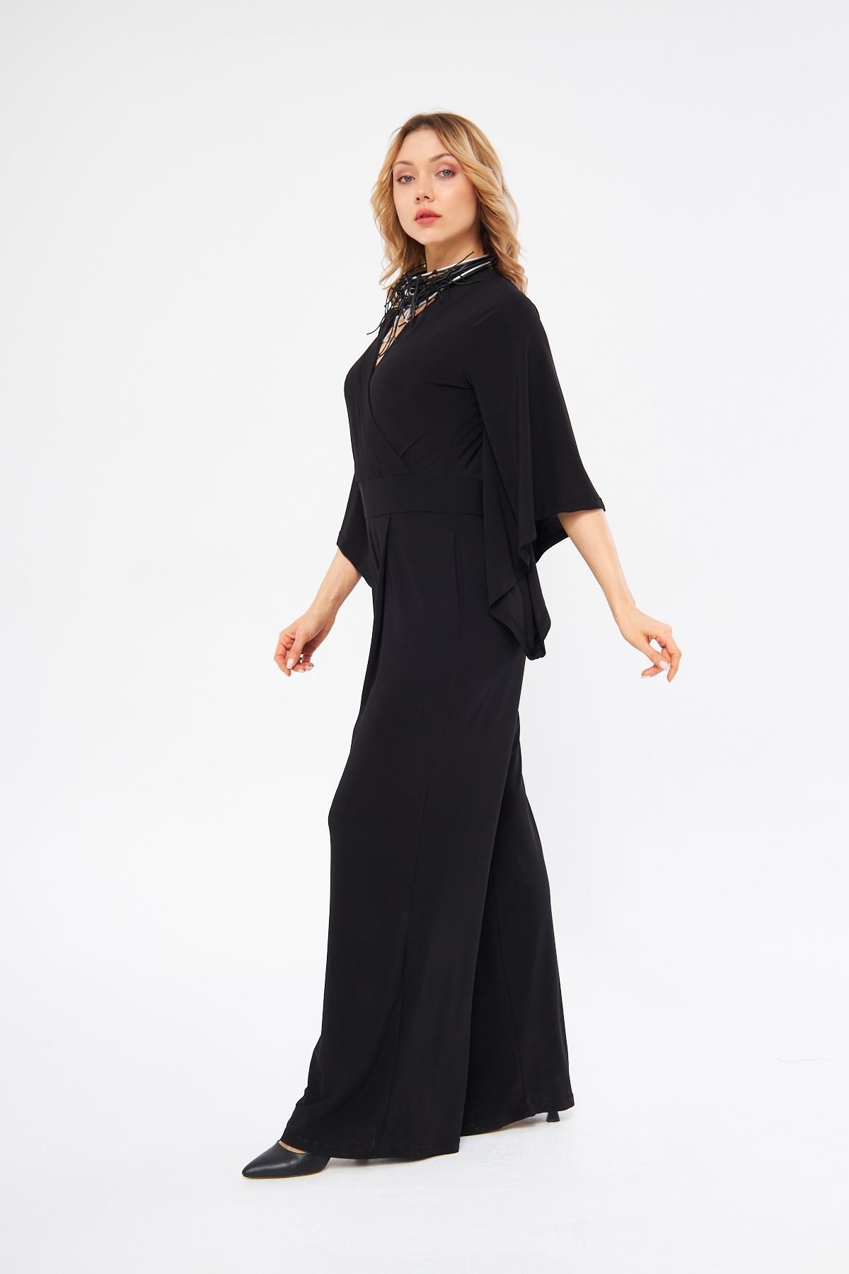 LAMANTE-SPANISH ARM BLACK JUMPSUIT 6