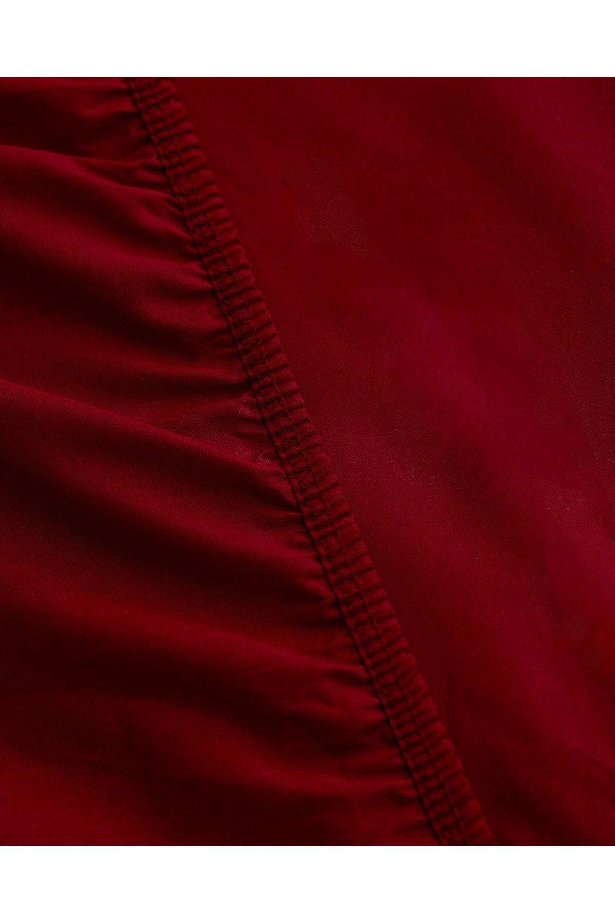 Madame Coco-Manon King Size 100% Cotton Ranforce Elastic Sheet - Red 2