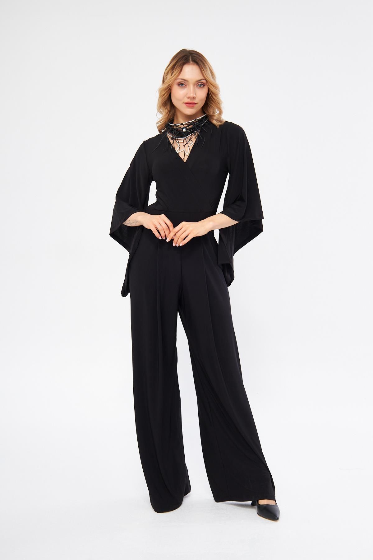 LAMANTE-SPANISH ARM BLACK JUMPSUIT 3