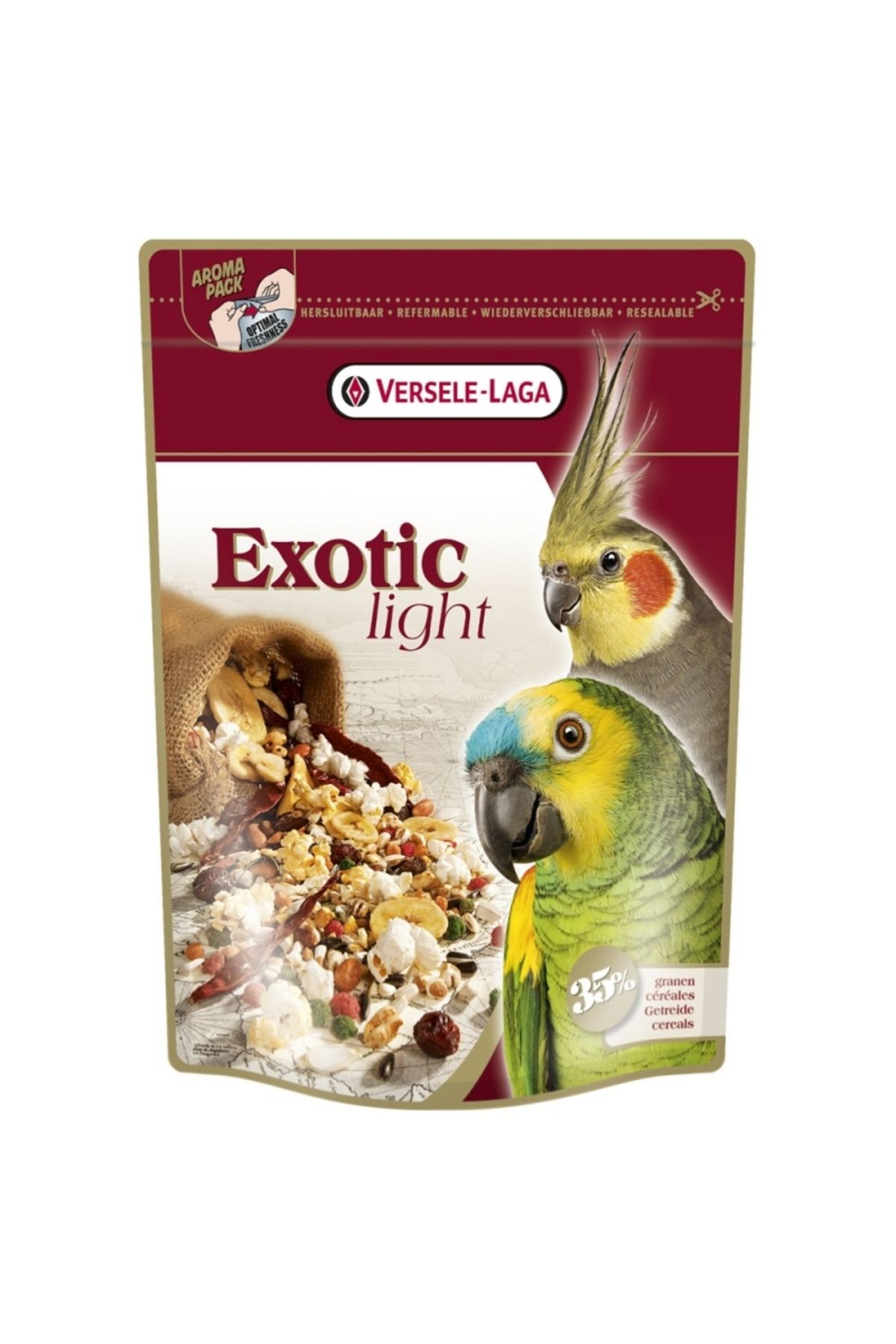 Versele Laga Exotic Light Paraket Ve Papağan Yemi 750 gr