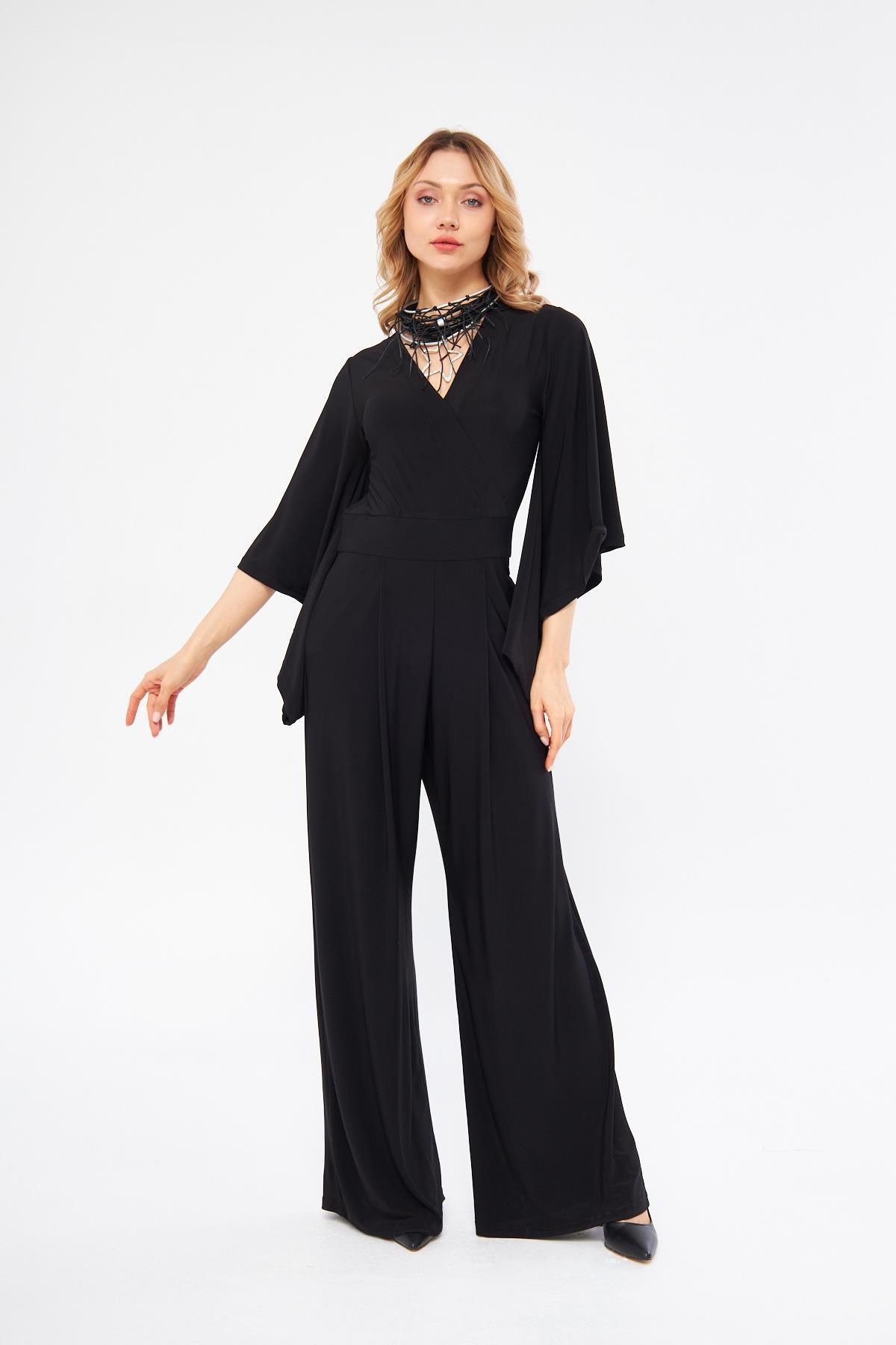 LAMANTE-SPANISH ARM BLACK JUMPSUIT 2