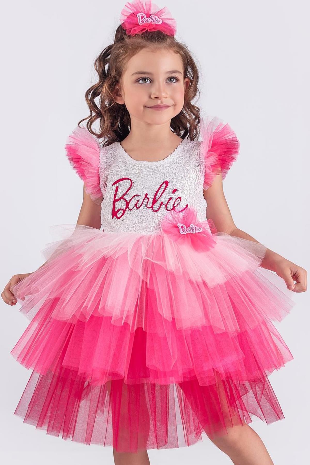 Minik Dolap-Rochie tutu cu paiete neon cu schimbare de culoare 1