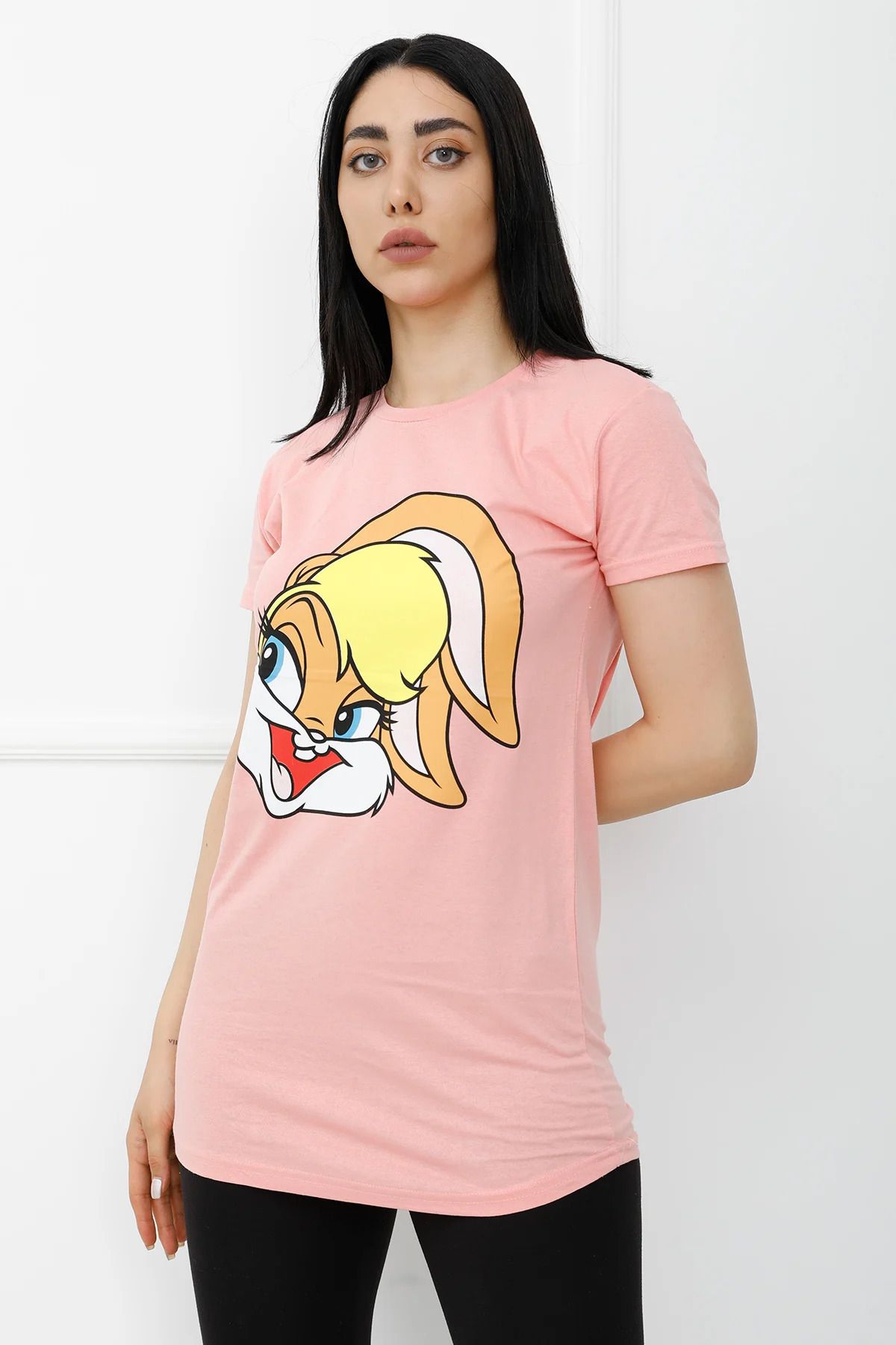 SUAREZ Bunny Baskılı Tshirt Pembe - 310.623.