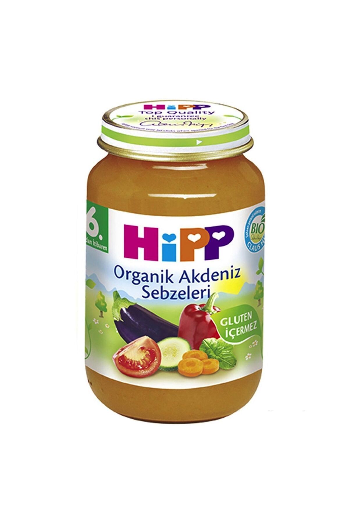 Hipp Organik Akdeniz Sebzeleri 190gr