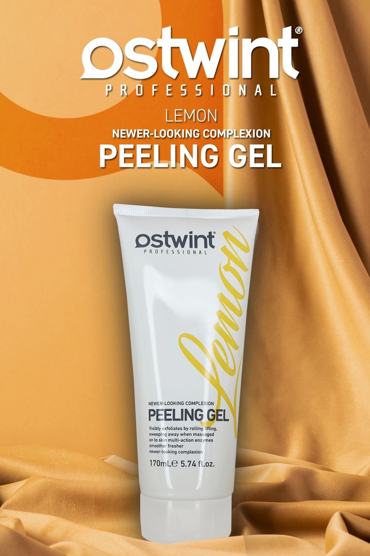 Ostwint-Lemon Color Professional Skin Care Peeling Gel - 170 Ml, Purifying, Revitalizing and Smoothing 2