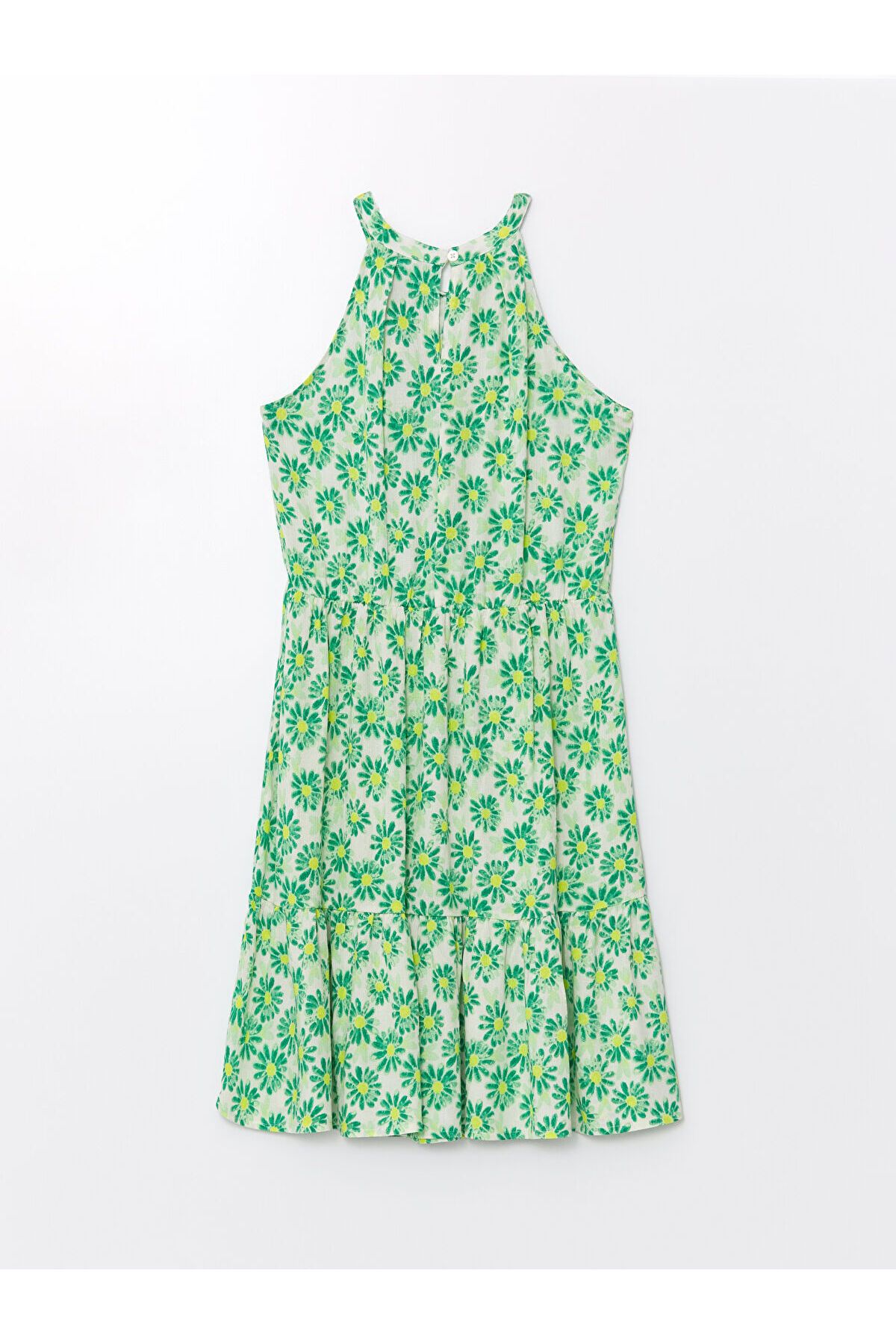 LC Waikiki-Lcw Halter Collar Floral Girl's Dress 2