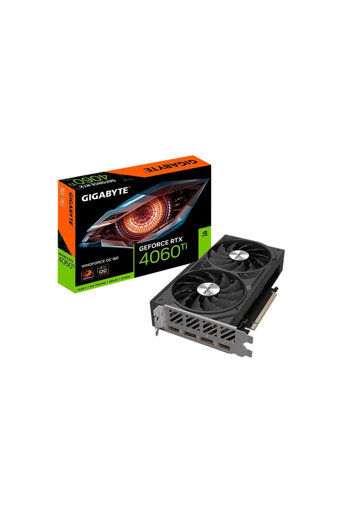 Gigabyte Geforce Rtx 4060 Ti Wındforce Oc 16g 16gb 128bit Dlss 3 Nvıdıa Ekran Kartı