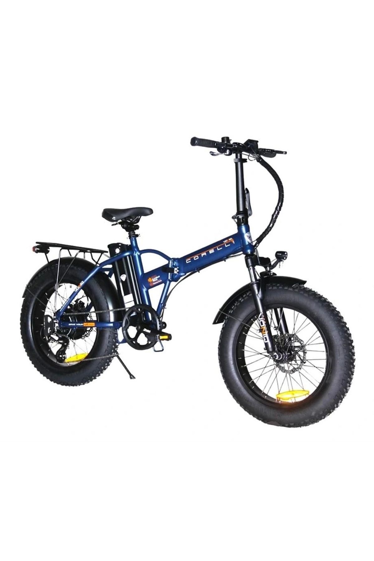 Corelli CORELLİ VONIQ FAT BIKE ELEKTRİKLİ KATLANIR BİSİKLET 42CM MD 20 JANT 8 VİTES NAVY BLUE