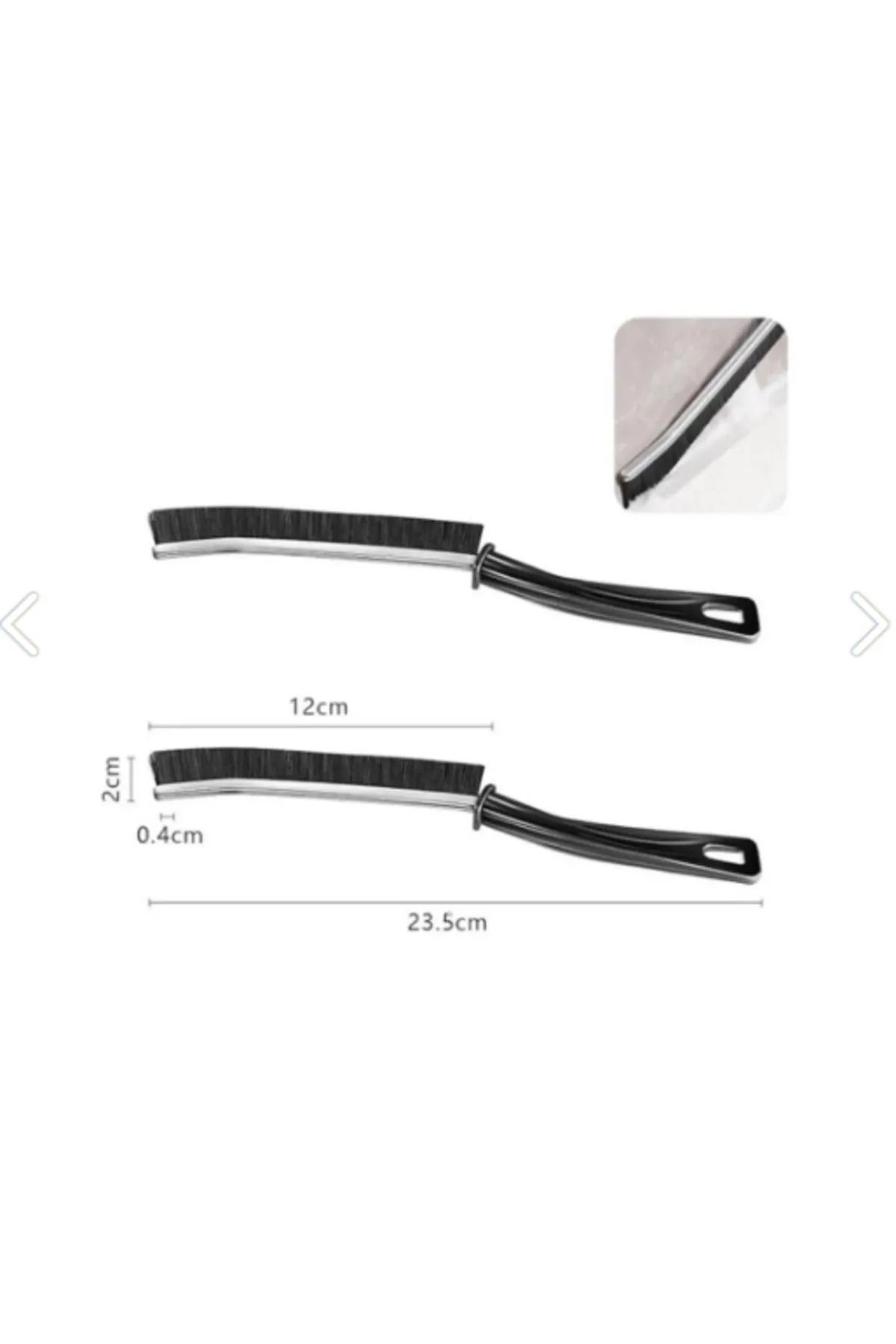 MissClean-(2 Pieces) Multi-Purpose Fine Cleaning Brush - Joint Between Bathroom Kitchen Sink Detail Cleaning Brush 3
