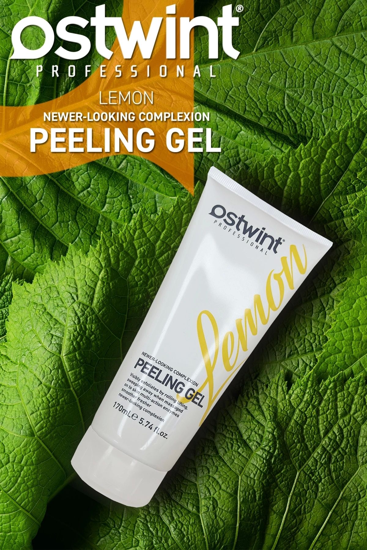 Ostwint-Lemon Color Professional Skin Care Peeling Gel - 170 Ml, Purifying, Revitalizing and Smoothing 3