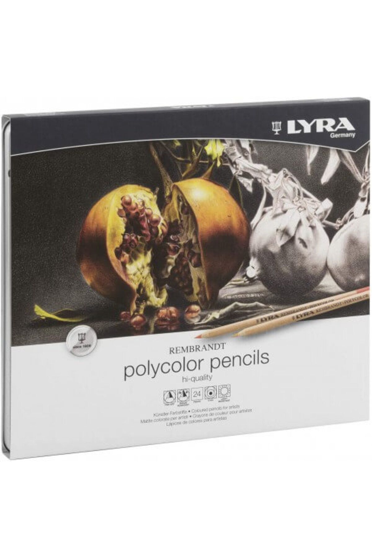 LYRA Rembrandt Polycolor Kuru Boya Kalemi 24 Renk Set