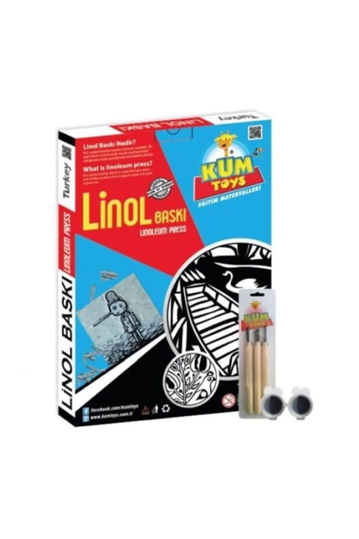 EpicMart Kumtoys Kum Toys Linol Baskı A4