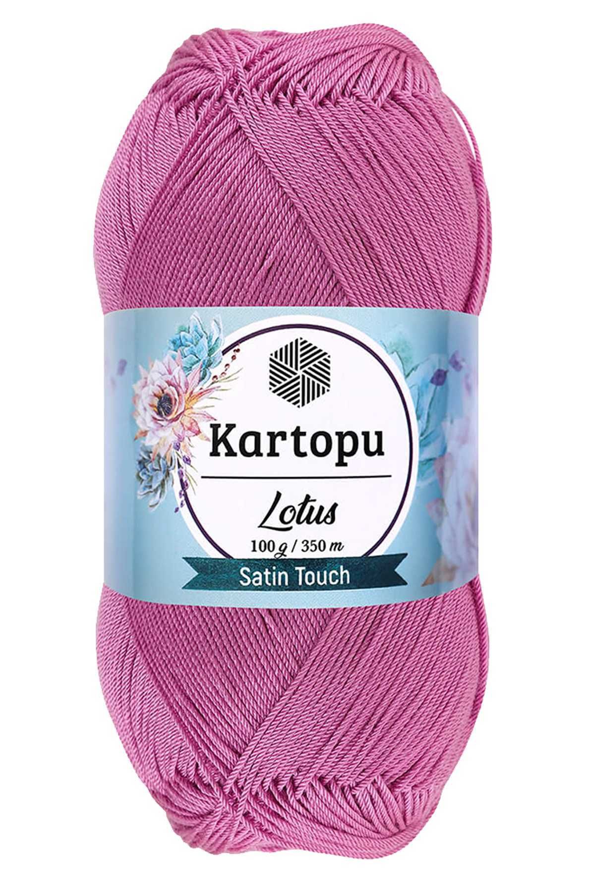 Kartopu 1 Adet Lotus Bikini Büstiyer Bluz Örgü İpi K775 Leylak