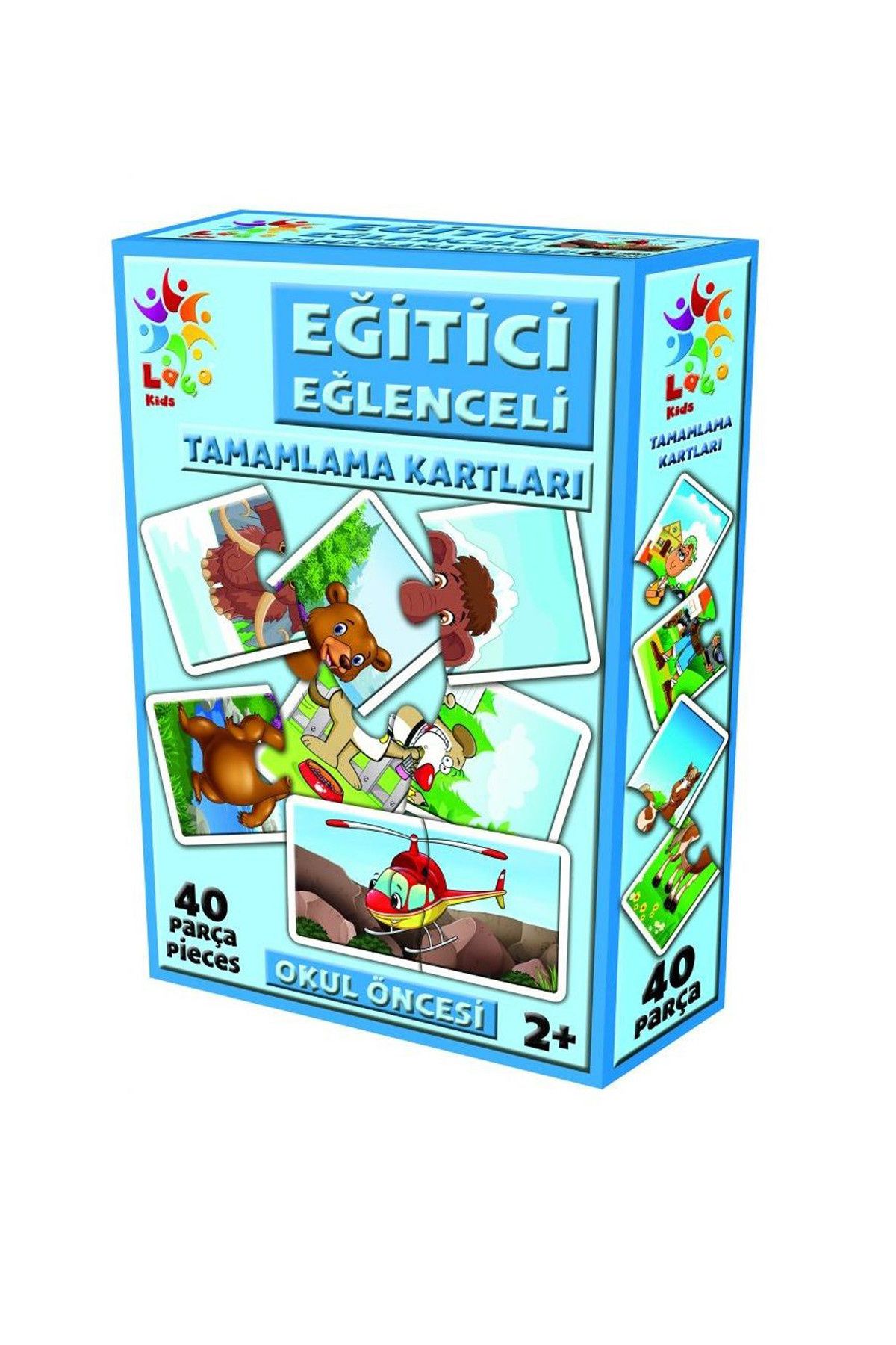 EpicMart Laço Eğitici Eğlenceli Tamamlama Kartları