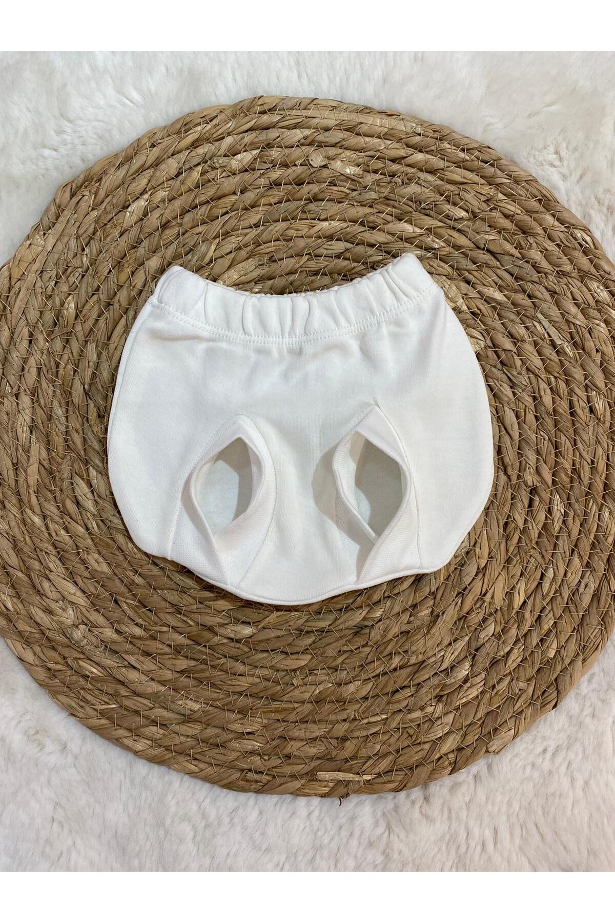 FEKRA BABY bebek lastikli pamuklu külot 3lü set fotoğrafı 2 (önizleme)