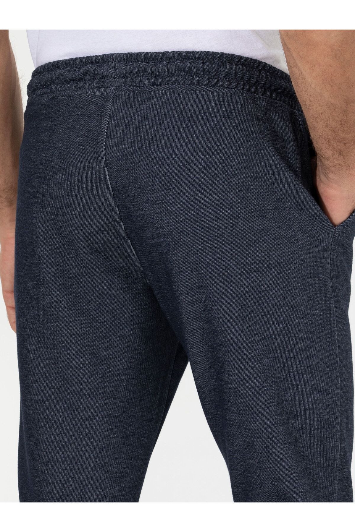شلوار گرمکن آبی مردانه NAVY FIT شش اورجینال کاشارل Cacharel