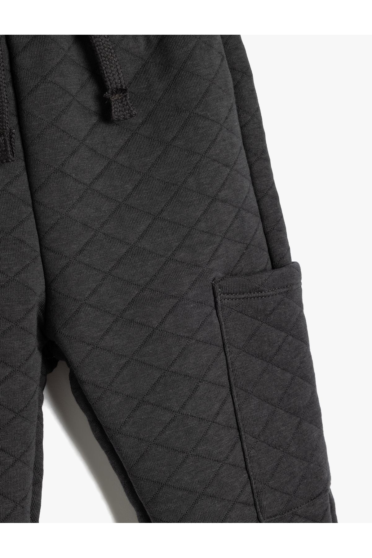Koton-Quilted Jogger Sweatpants - Basic Model with Pockets 3