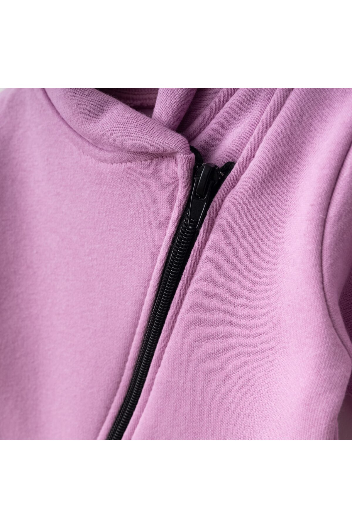 Minimus Yenidoğan Kız Ve Erkek Bebek Kışlık Polar Tulum Fermuarlı Dik Yaka Spor Tulum Yeni Doğan Bebek Takım fotoğrafı 3 (önizleme)