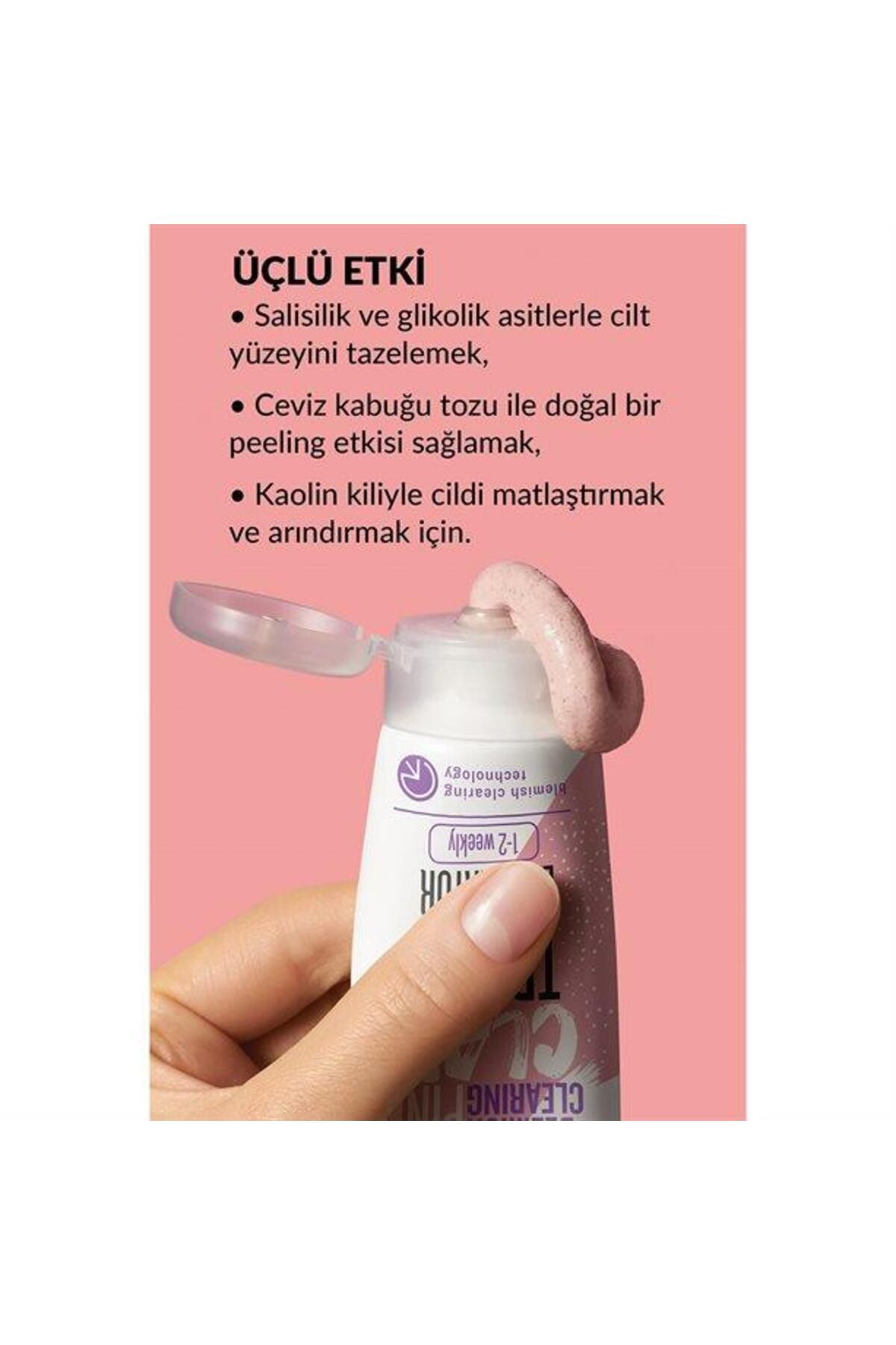 AVON-Clearskin Anti-Blemish 3 in 1 Pink Clay Scrub 75 ml 3