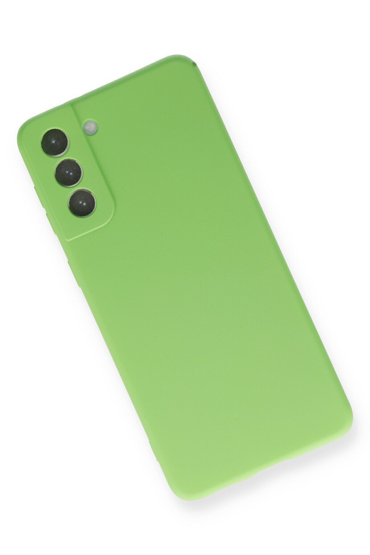 cepmoda Samsung Galaxy S21 Plus Kılıf | Soft Ince Esnek Telefon Kılıfı - YEŞİL