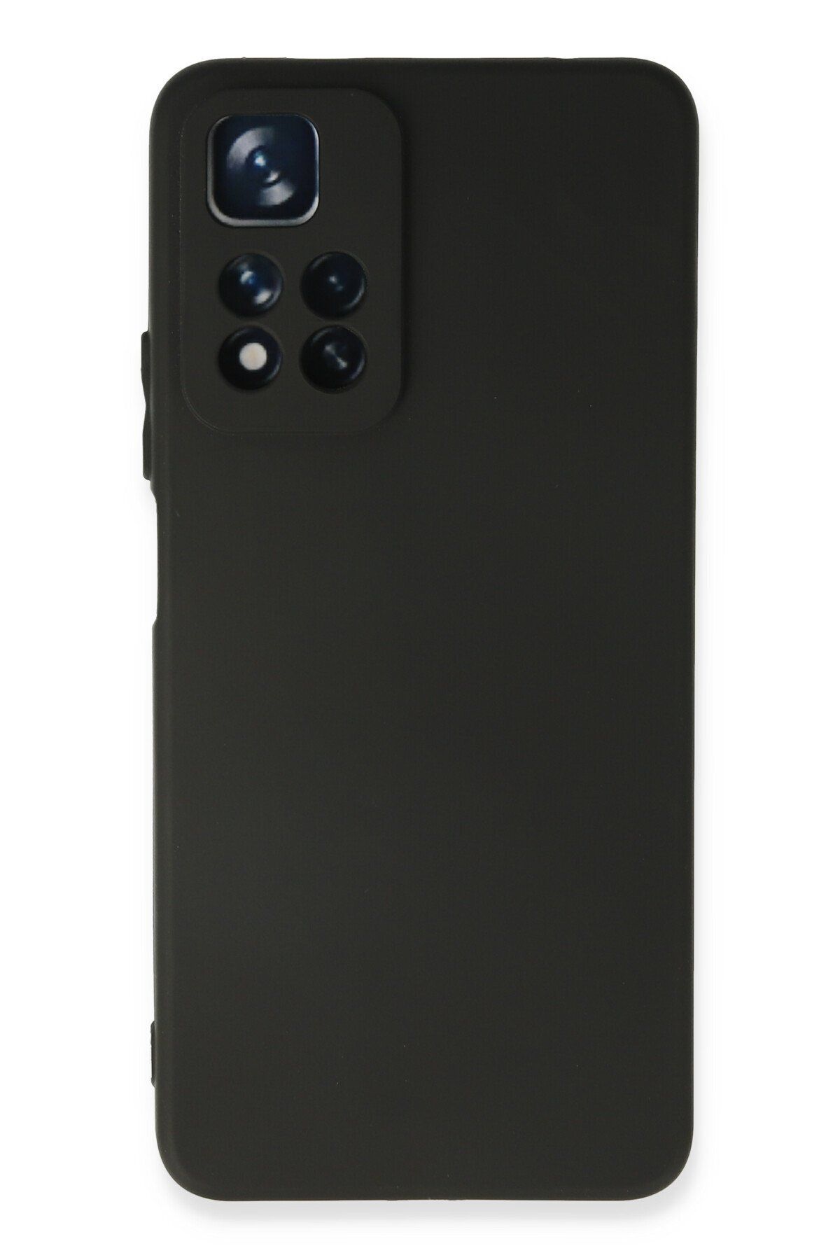 cepmoda Xiaomi REDMİ NOTE 11 PRO PLUS (5G) Uyumlu İnce Esnek Soft Rubber Telefon Kılıfı - SİYAH