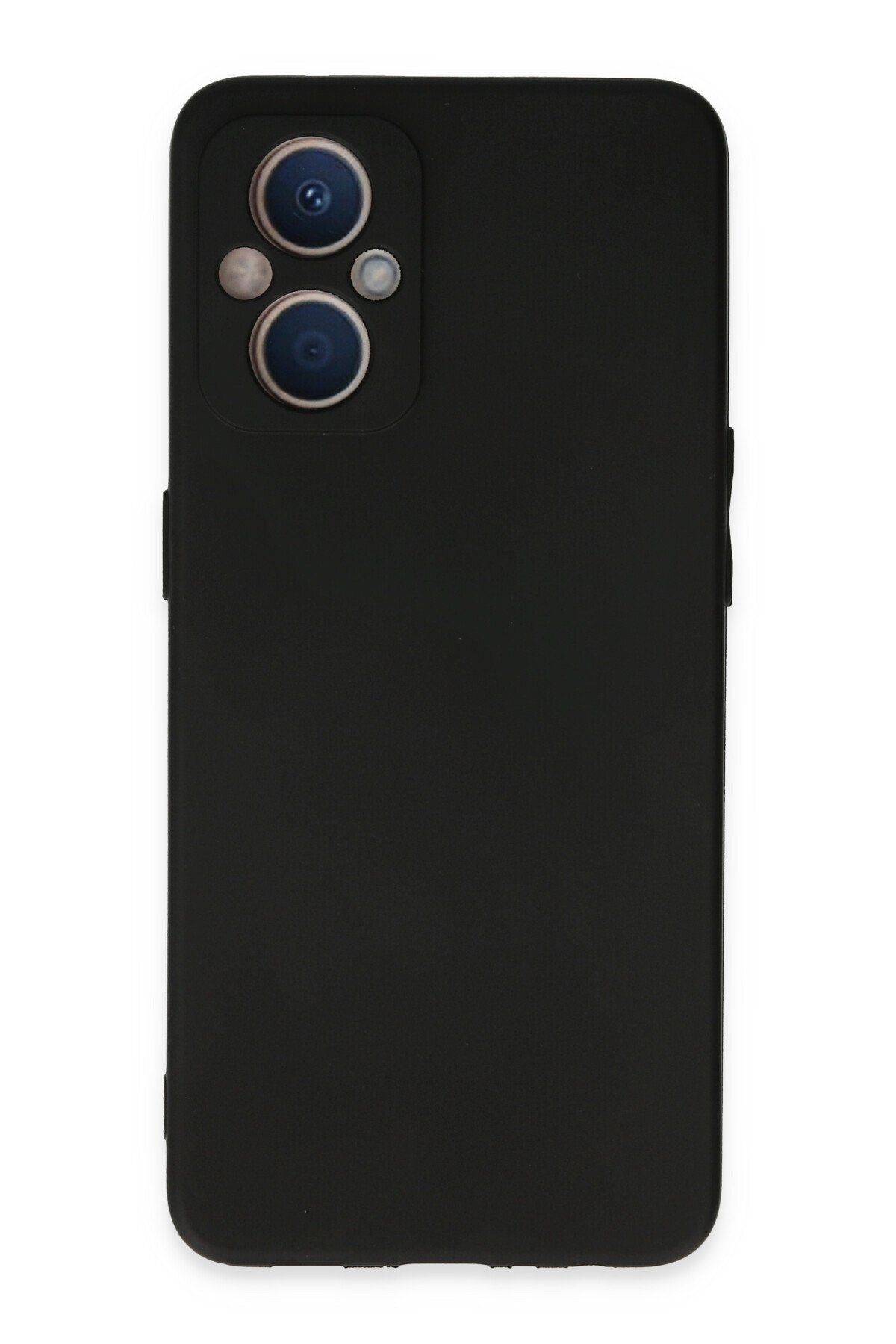 cepmoda OPPO RENO 7 LİTE Uyumlu İnce Esnek Soft Rubber Telefon Kılıfı - SİYAH