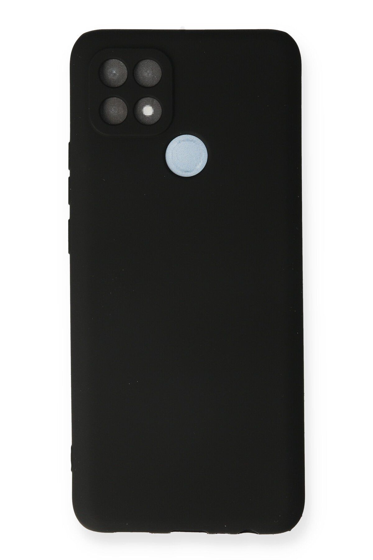 cepmoda OPPO A15s - 1st Thin Kapak Esnek ince s0ft Silikon Kılıf - SİYAH