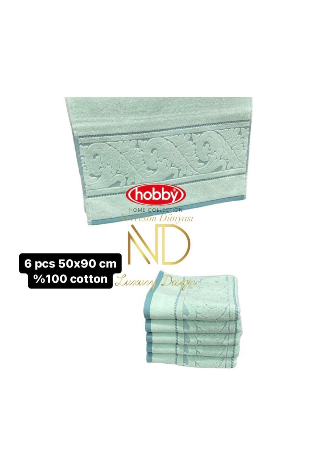 FAYMEM GLOBAL Sultan Mint 50x90 6'lı Havlu Seti