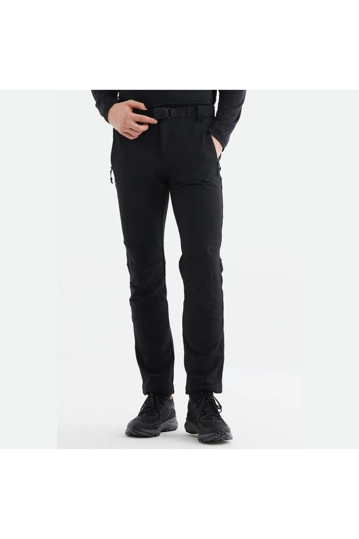 Panthzer-Muttler Men's Black Trousers - Pnzw17086001blck 1