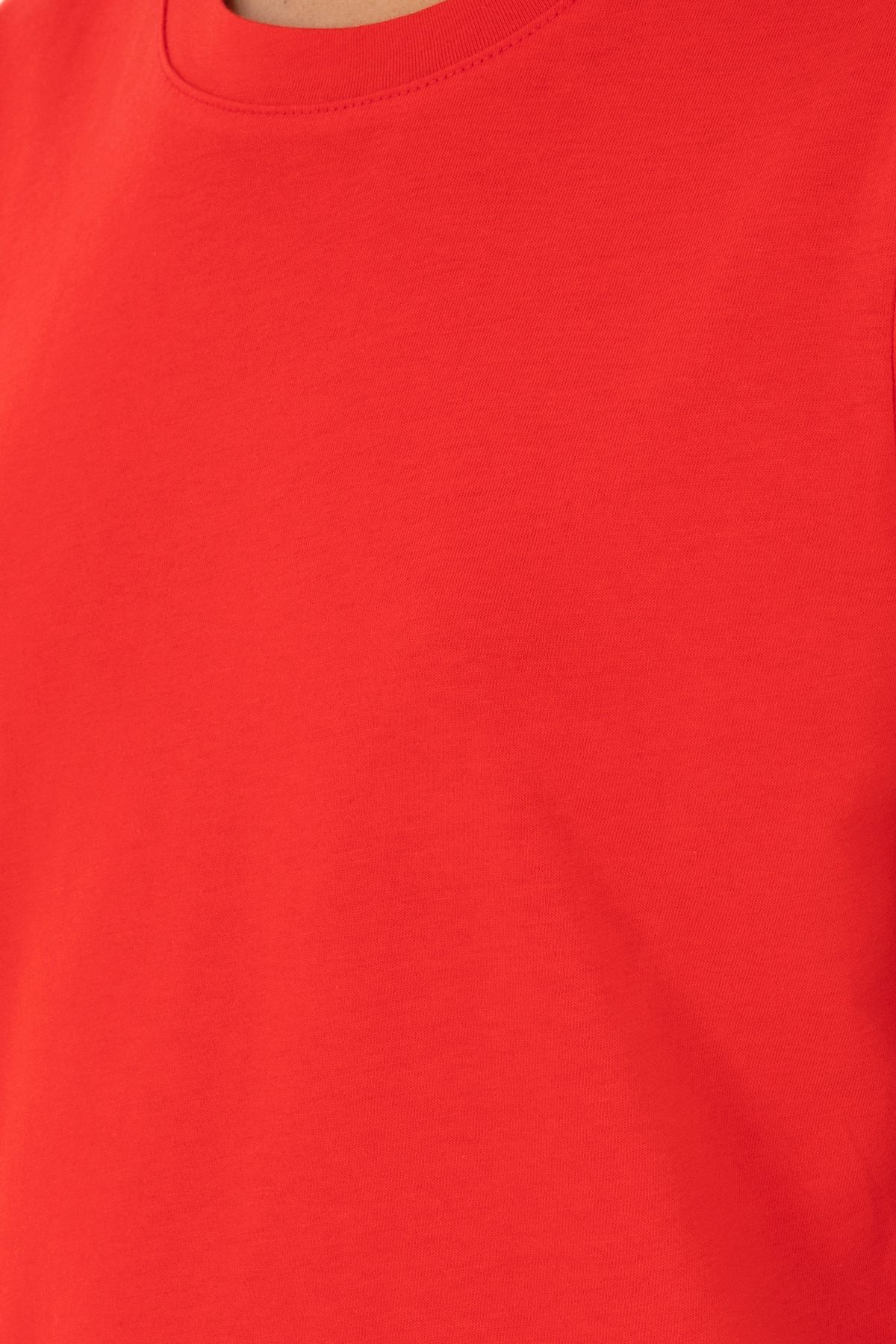 U.S. Polo Assn.-Women's Red Crew Neck Basic T-Shirt 50296152 -Vr030 7